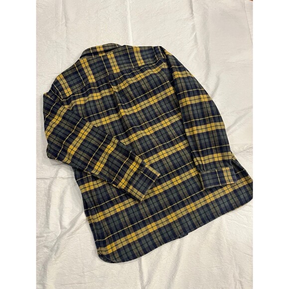 L L Bean Large Flannel Shirt Men’s - Picture 7 of 10